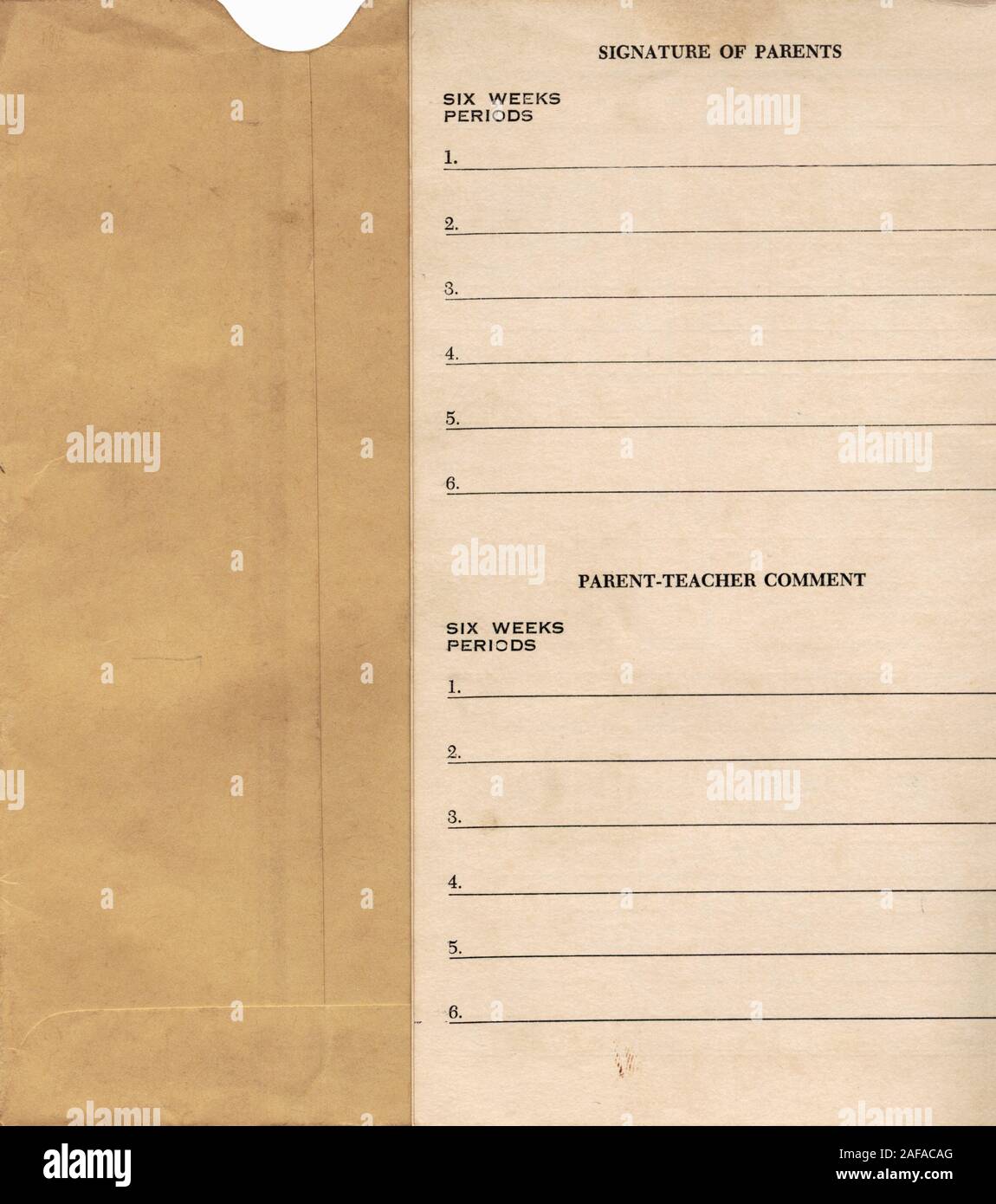 School report card hires stock photography and images Alamy