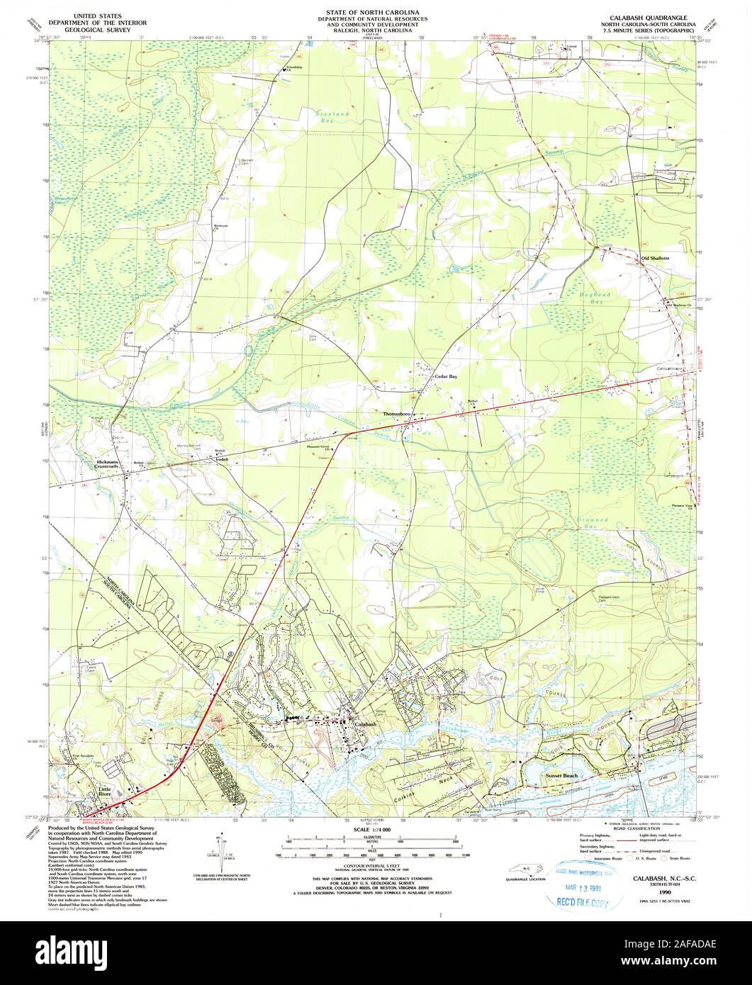 Calabash north carolina Cut Out Stock Images & Pictures Alamy