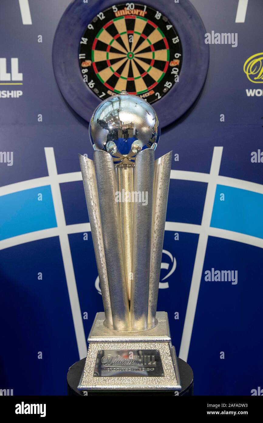 Pdc darts world championship trophy hi-res stock photography and images -  Alamy