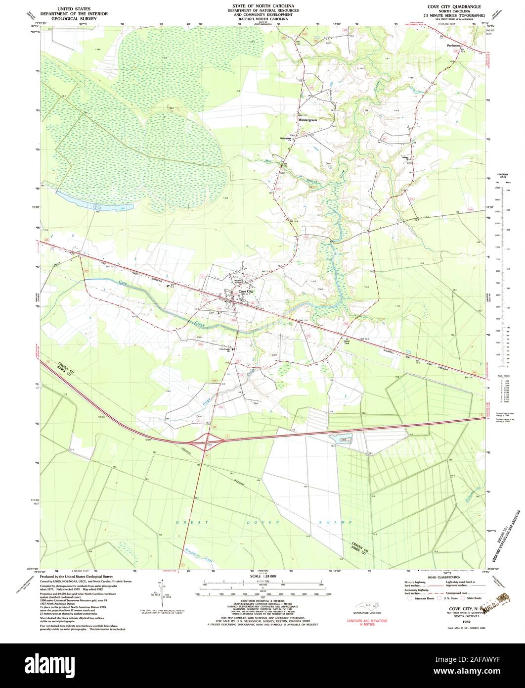Map of north cove hires stock photography and images Alamy