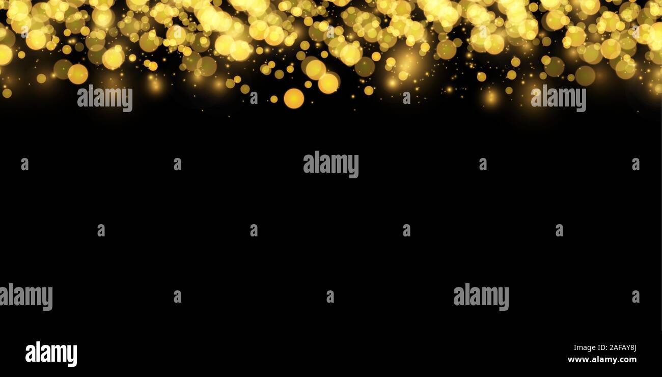 Texture background abstract black and golden Glitter and elegant for ...