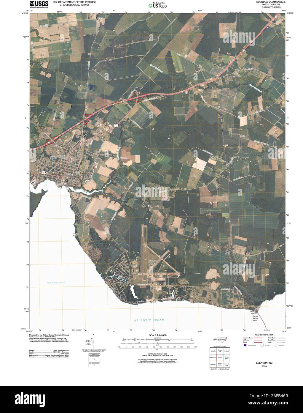 Map of edenton hires stock photography and images Alamy