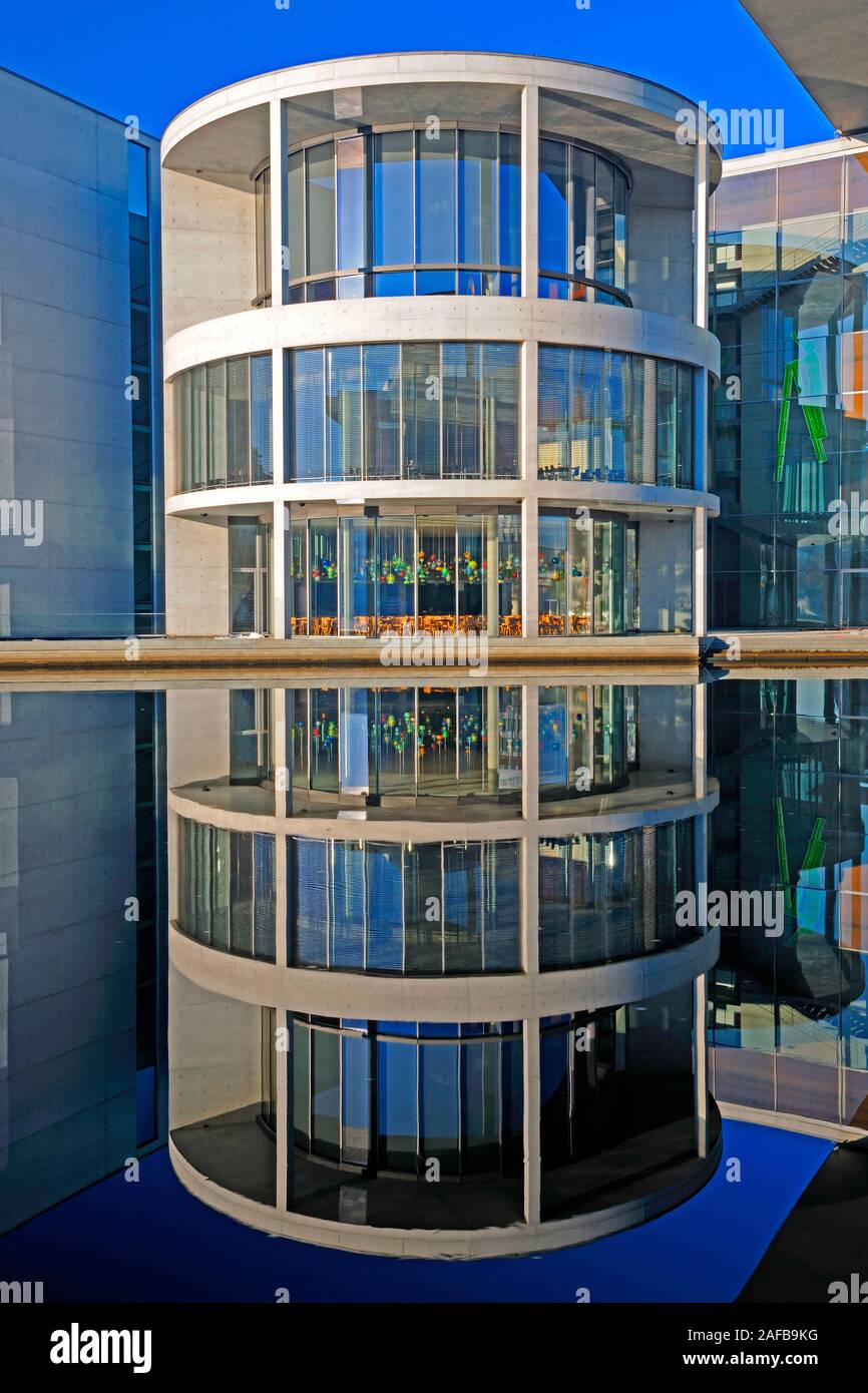 Paul Lobe Haus Detailaufnahme Spiegelt Ich Im Herbst Bei