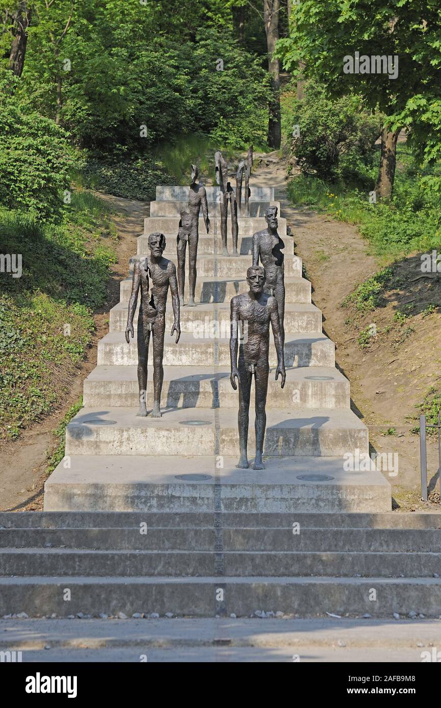 Mahnmal für die Opfer des Kommunismus, Prag, Tschechische Republik, Europa Stock Photo