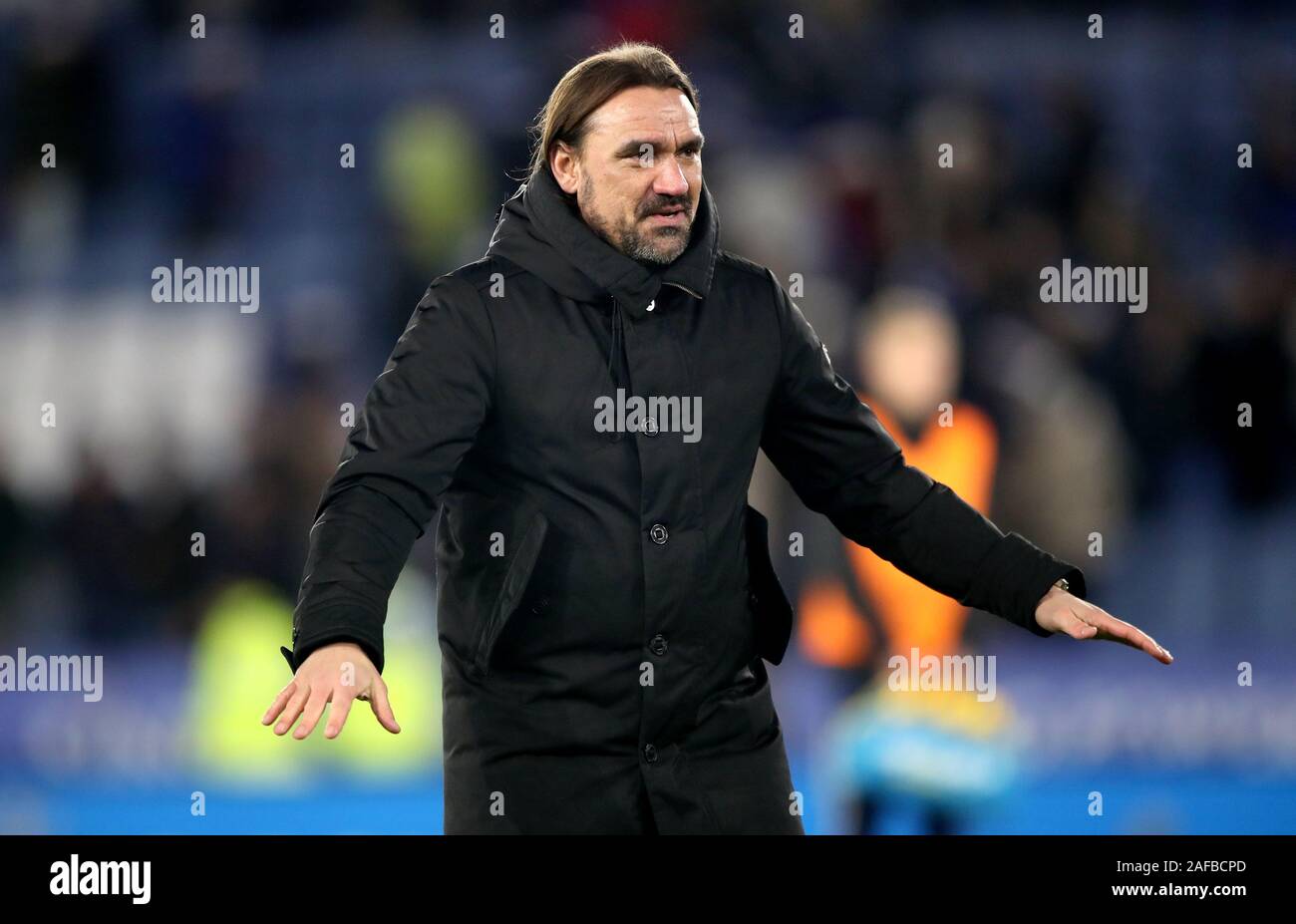 Norwich City manager Daniel Farke after the final whistle of the ...