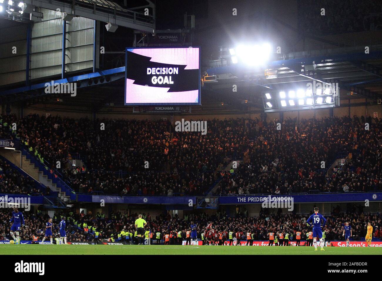 Var goal check on big screen hi-res stock photography and images - Alamy