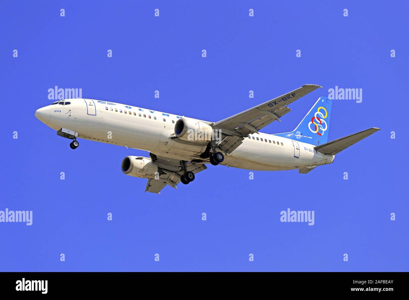 航空機・ヘリコプター AeroClassics 1/400 Olympic Air 737-300 Aeroclassics Olympic Airways Boeing 737-300 1:400 SX-BLA