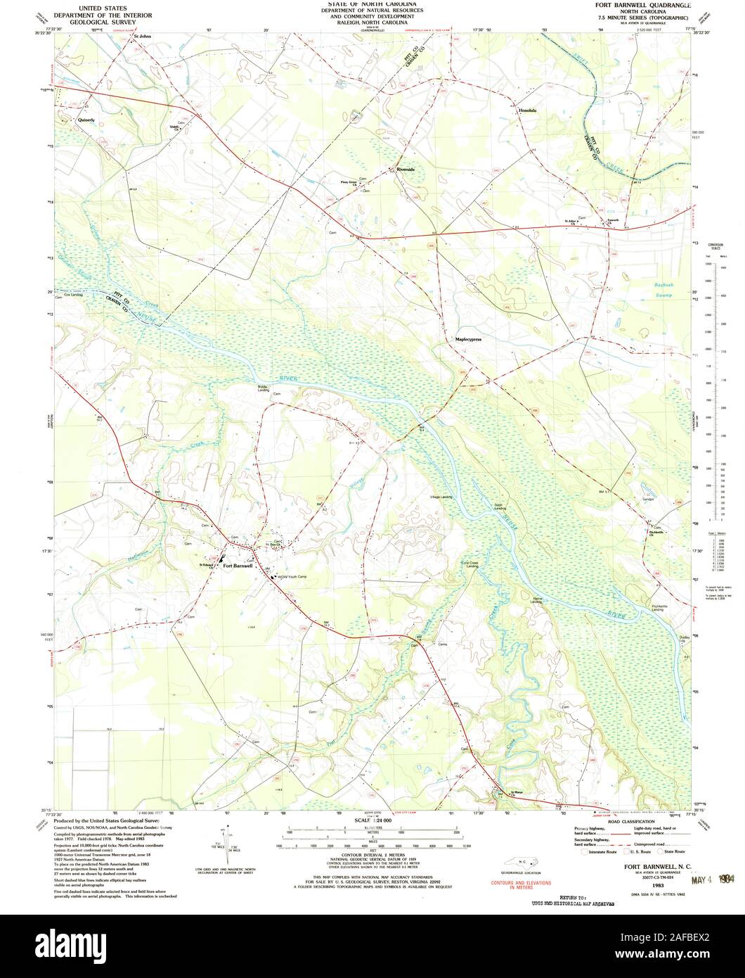 Fort barnwell hires stock photography and images Alamy