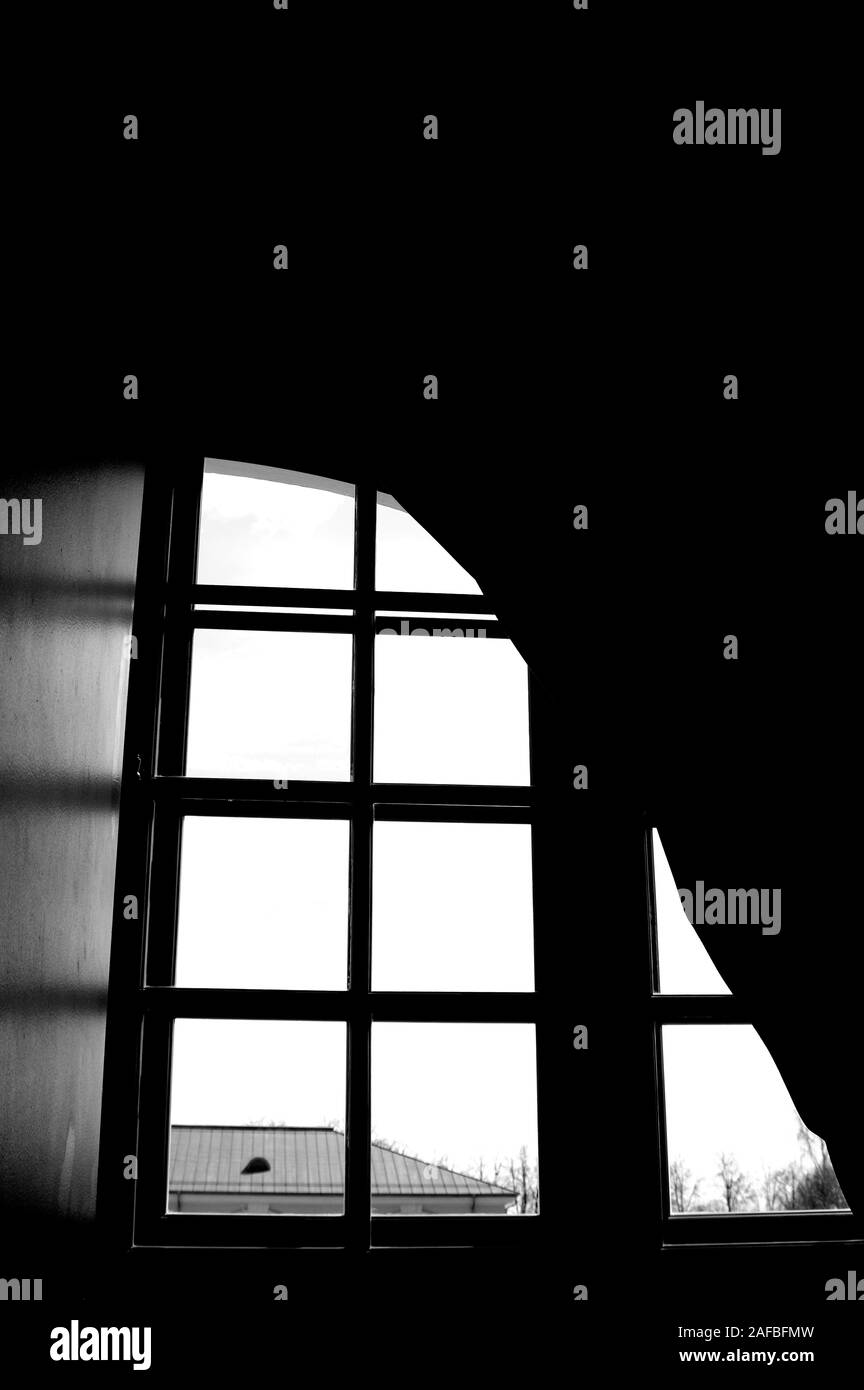 View trough window Stock Photo Alamy
