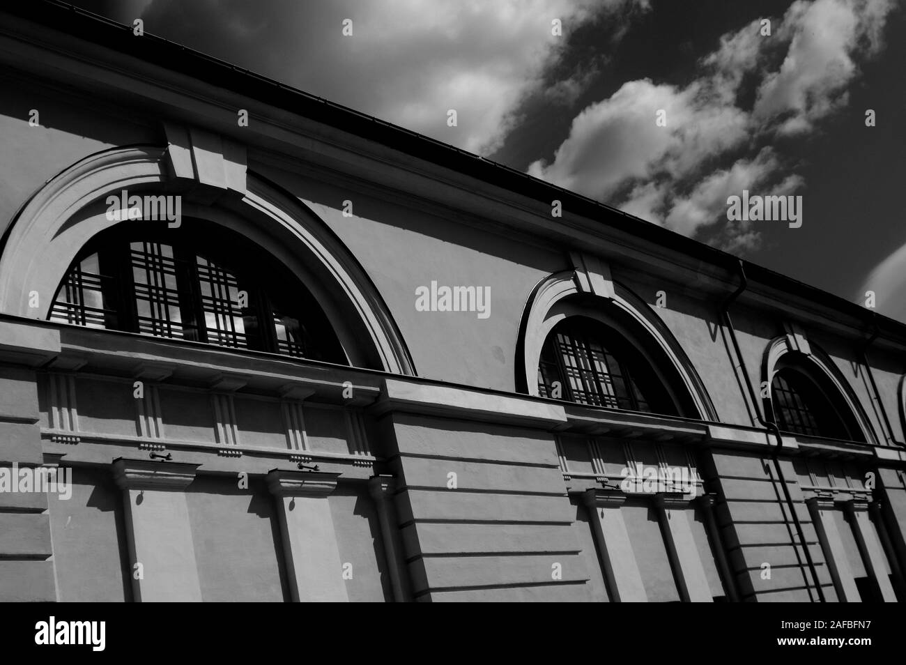 Beautiful architecture in the Latvia, Baltic states Stock Photo Alamy