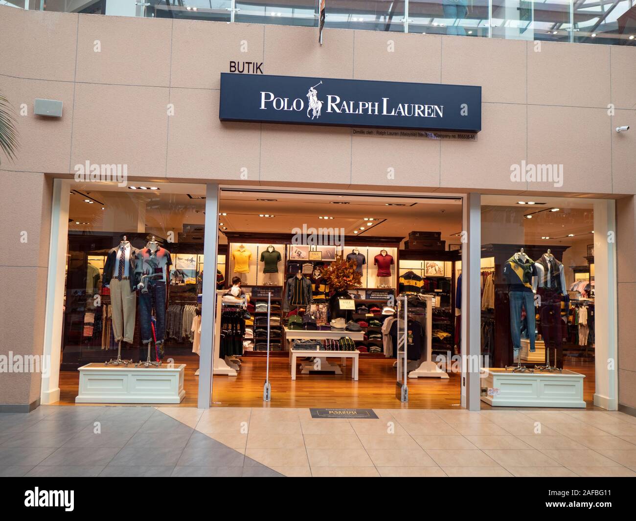 Entrance To a Polo Ralph Lauren Shop Editorial Stock Photo - Image