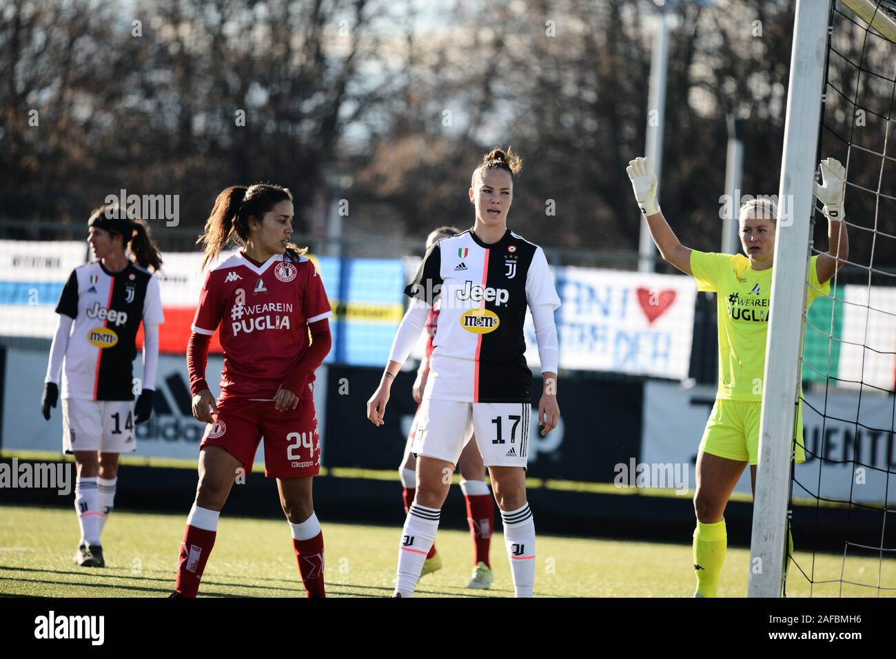 Andrea Staskova of Juventus in action during the Women Serie A match between Juventus and Bari Pink. Juventus won 2-0 over Bari Pink. In Vinovo at Juv Stock Photo