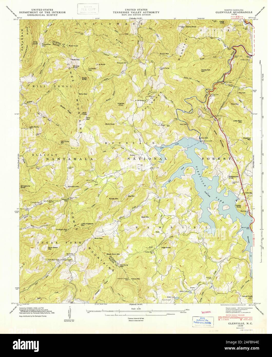 Map of glenville hires stock photography and images Alamy