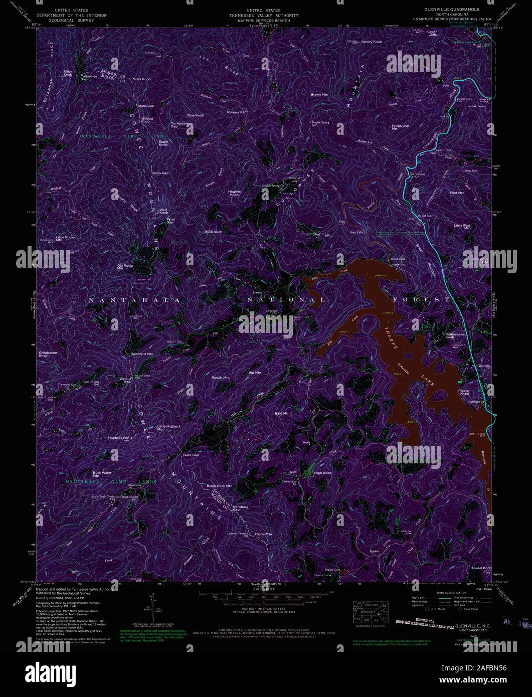 Map of glenville hires stock photography and images Alamy