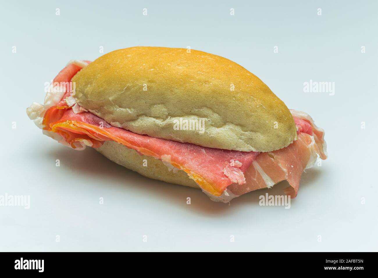 Mortadella sandwich hires stock photography and images Alamy