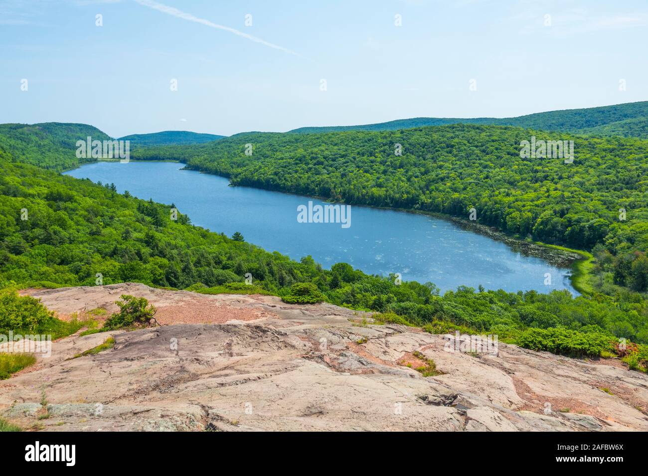 Lake of the clouds Porcupine Mountains Wilderness State Park michigan