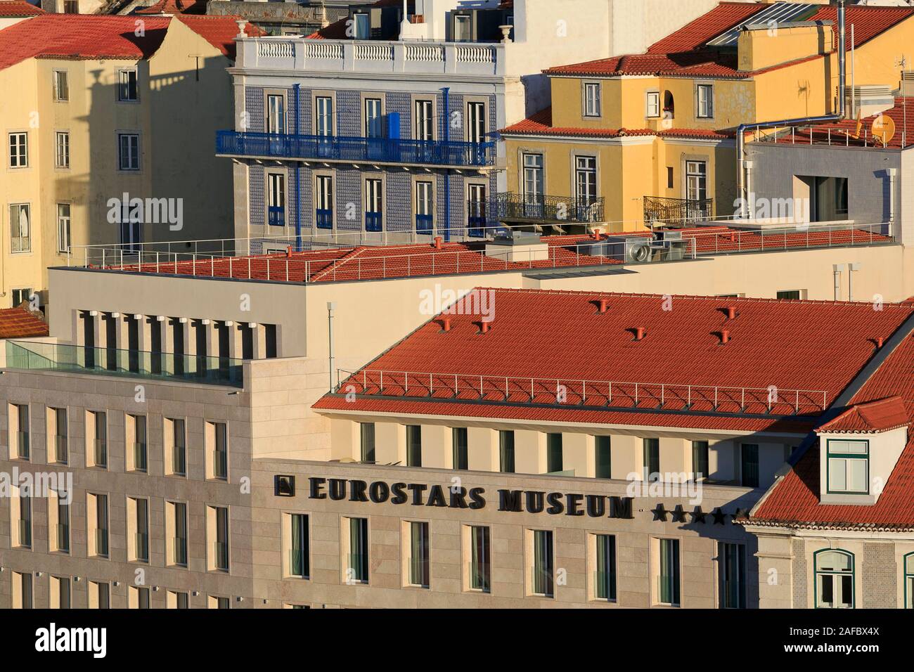 Eurostars Museum Hotel, Alfama District, Lisbon, Portugal Stock Photo