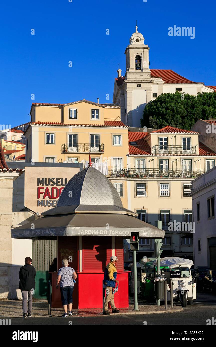 Fado Museum, Alfama District, Lisbon, Portugal Stock Photo