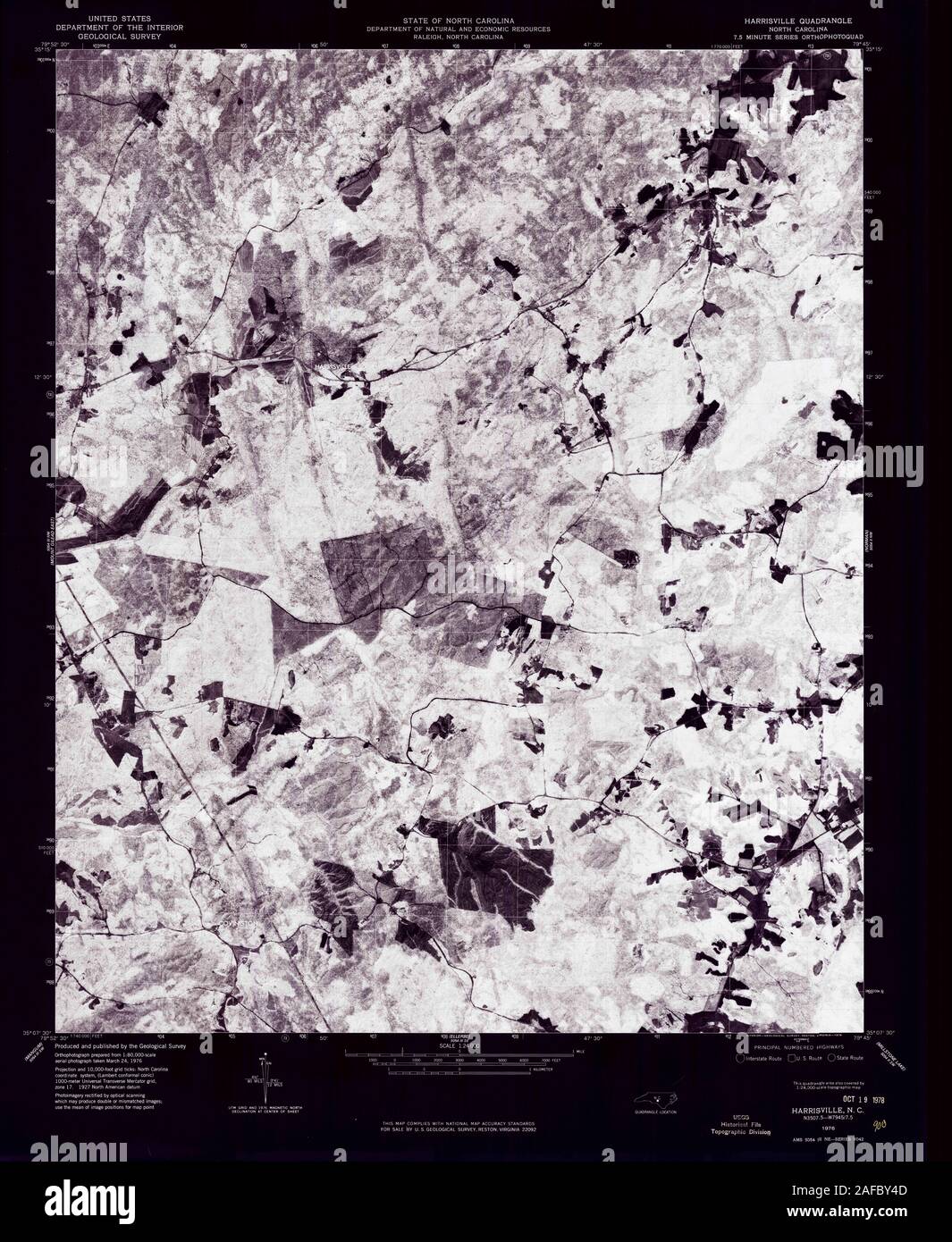 Map of harrisville hires stock photography and images Alamy