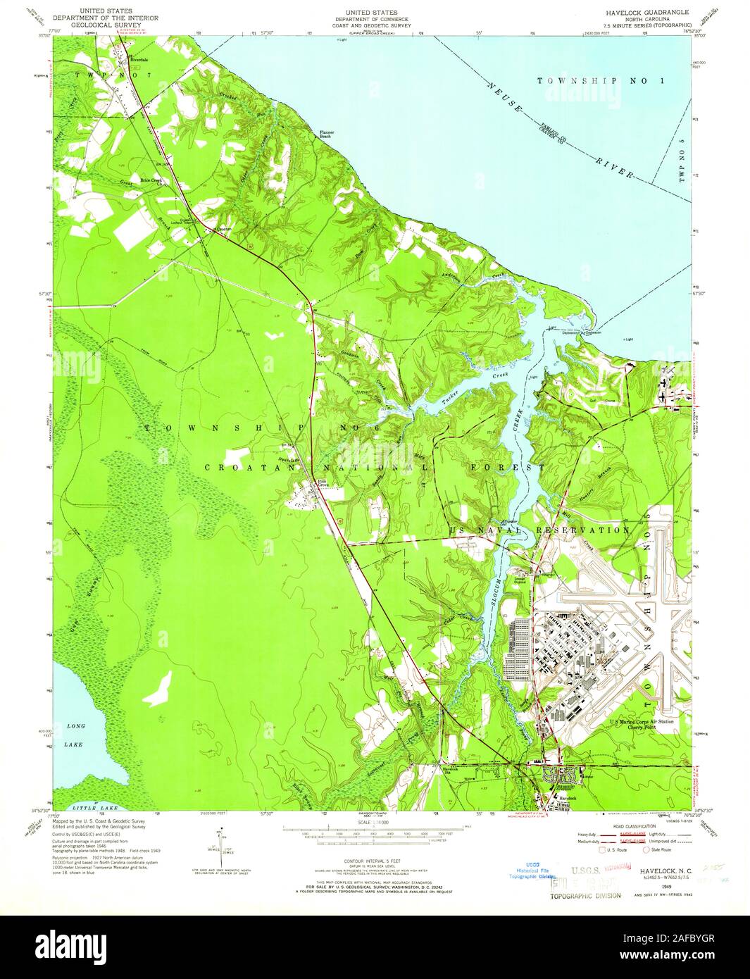 Havelock map hires stock photography and images Alamy