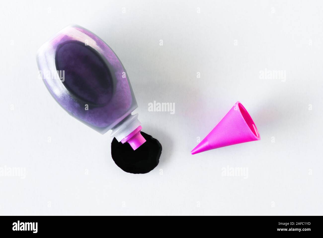 Pink Food Coloring Stock Photo - Alamy