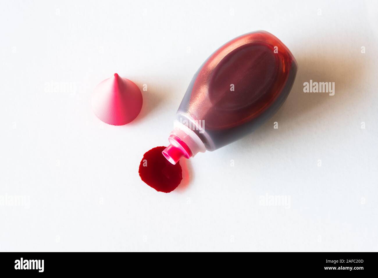 Red Food Coloring Stock Photo - Alamy