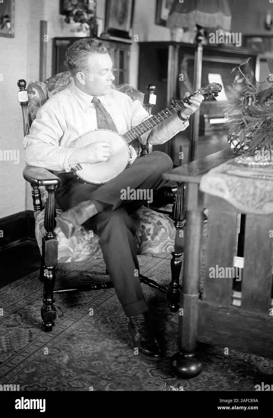 Charles Harrison, American tenor ballad singer Charles William Harrison (1878-1965) Stock Photo