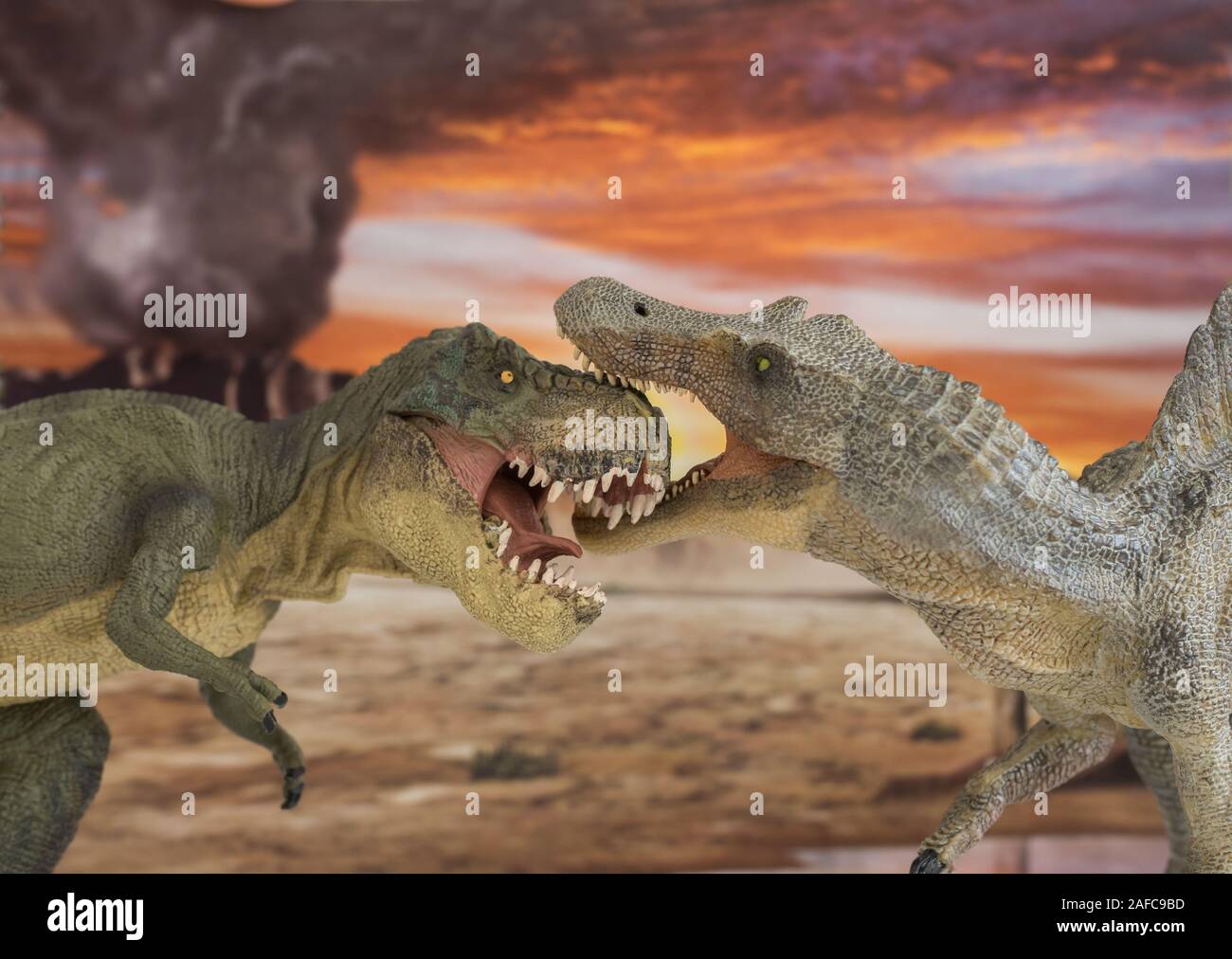 jurassic park toys spinosaurus vs trex