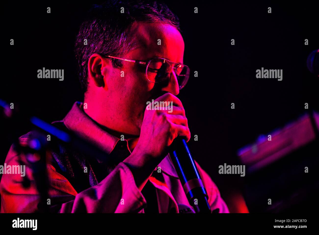 Copenhagen, Denmark. 12th, December 2019. The British electronic music ...