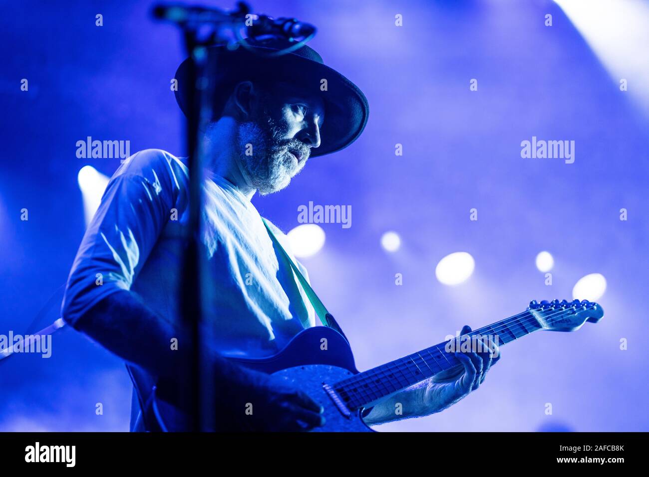 Copenhagen, Denmark. 12th, December 2019. The British electronic music band Hot Chip performs a