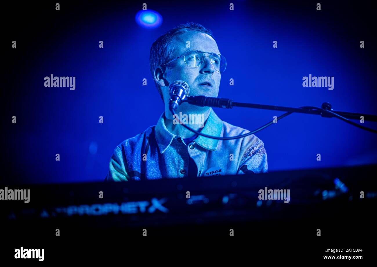 Copenhagen, Denmark. 12th, December 2019. The British electronic music ...
