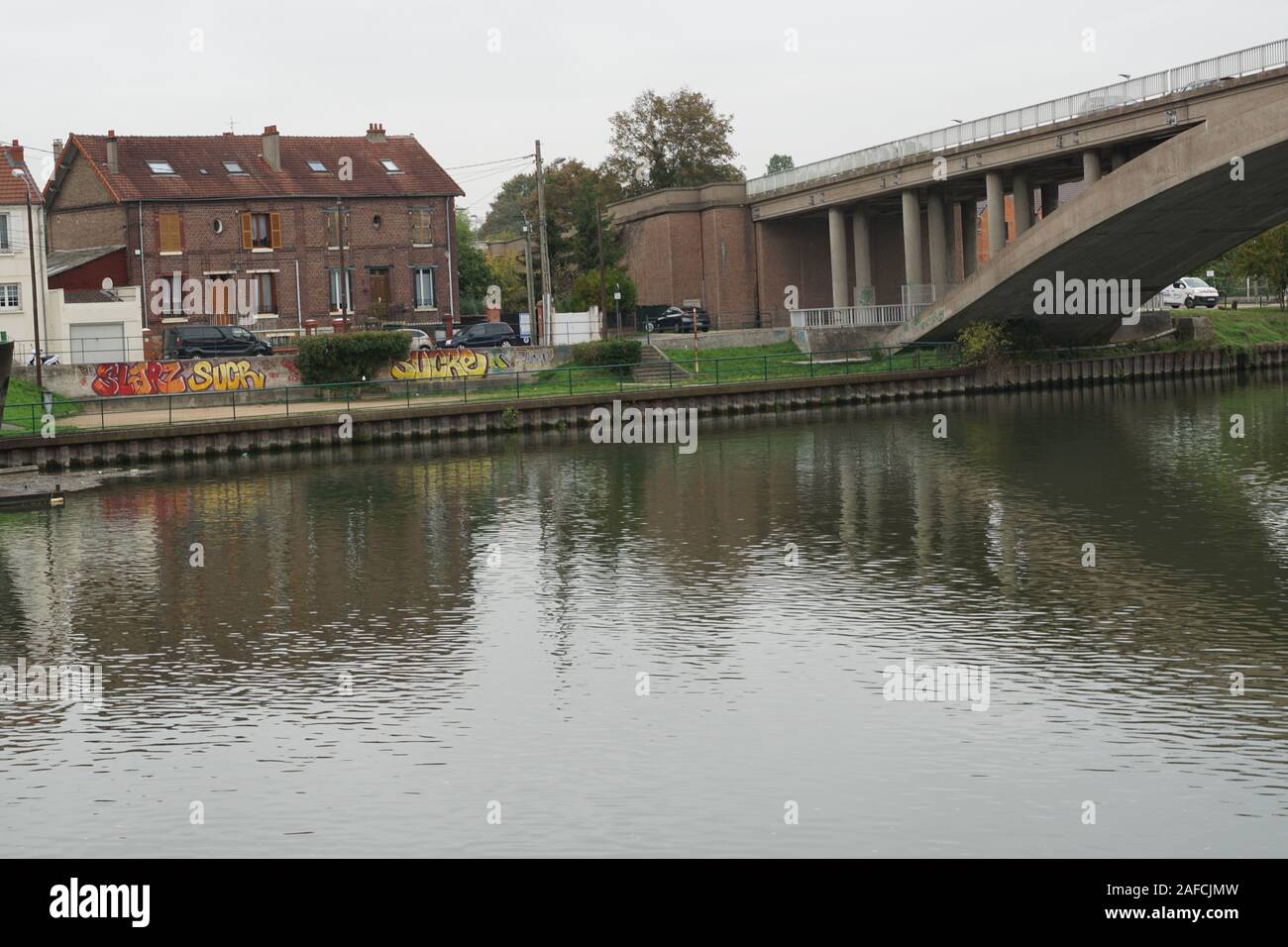 Le pont de Conflans Sainte Honorine, Yvelines, France Stock Photo Alamy