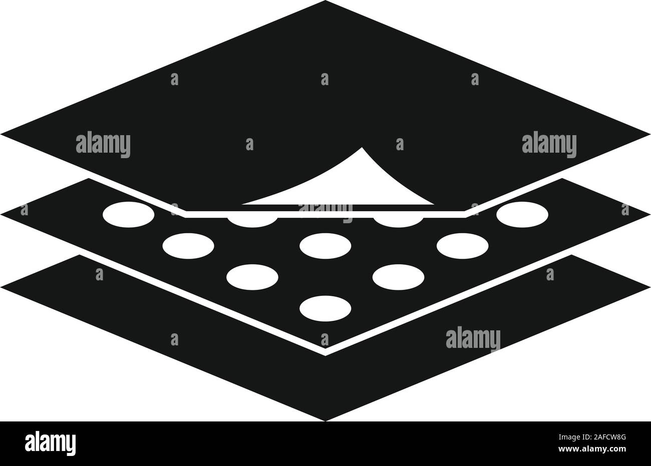 Moisture wicking fabric feature black glyph icon Stock Vector Image & Art -  Alamy