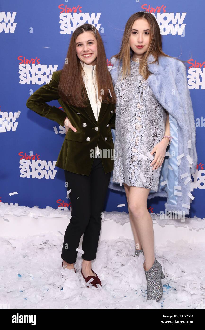 Opening night for Slava's Snowshow at the Stephen Sondheim Theatre