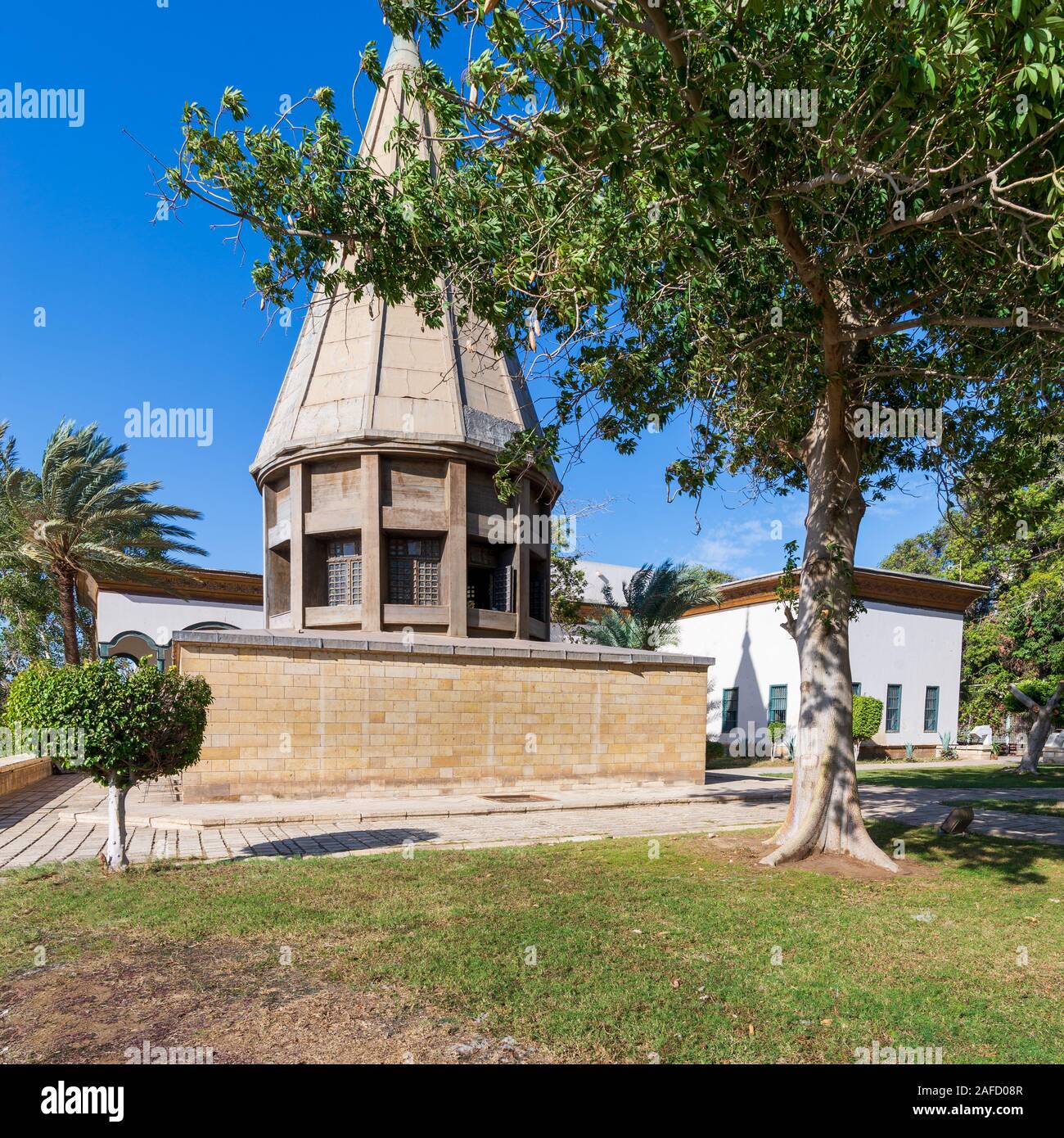 Nilometer building, an Umayyad era structure for measuring the Nile