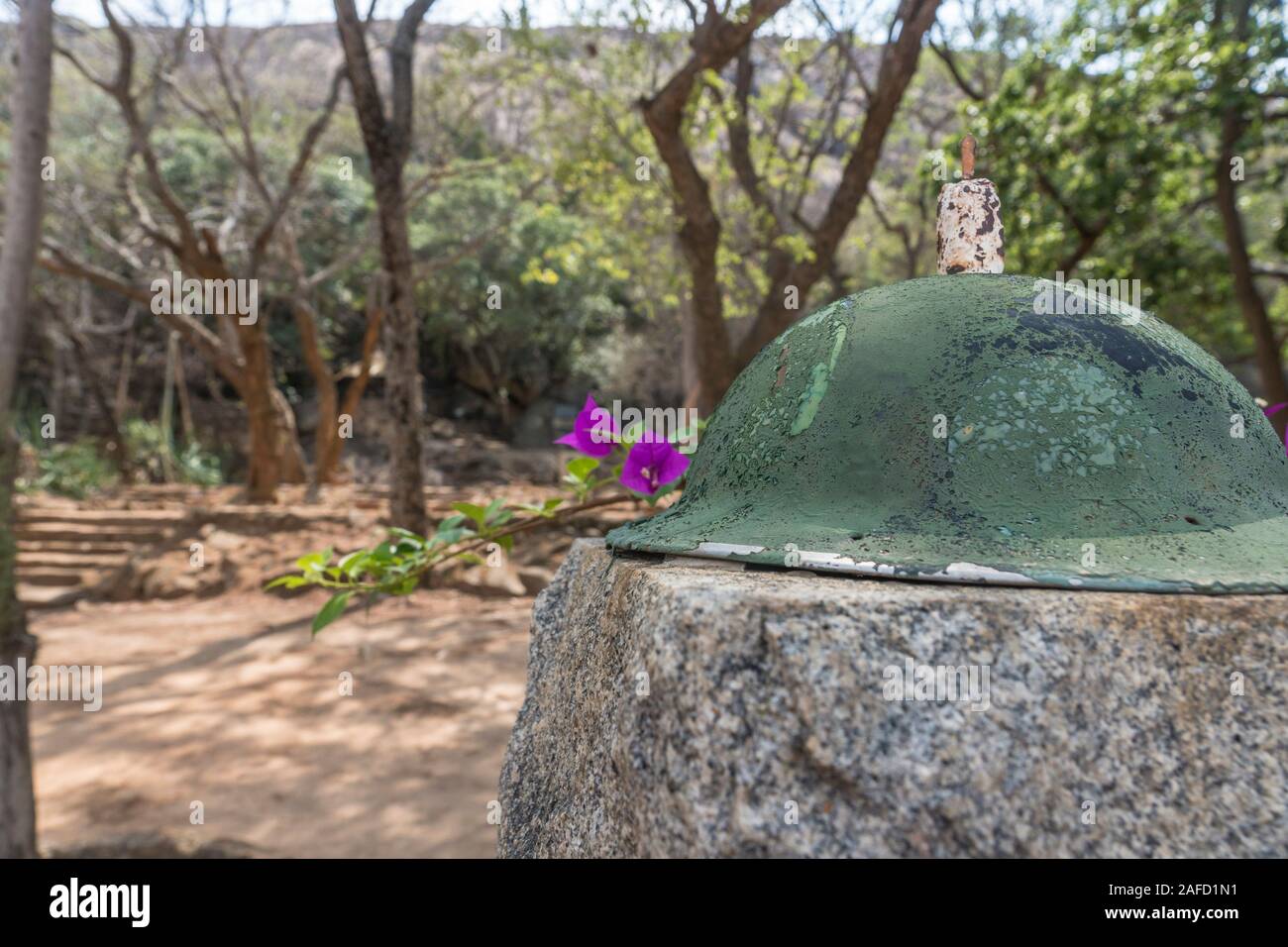 Matobo Hills National Park, Zimbabwe. The Memorable Order of Tin Hats (MOTH) Shrine, a memorial dedicated to the Rhodesians who sacrificed their lives in the first and second world war. Stock Photo