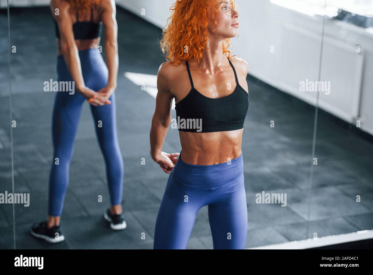 Fit red head