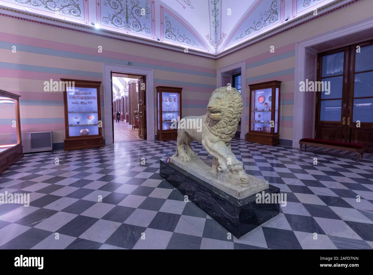 Inside Interior Of The Hermitage Russian State Museum Amazing