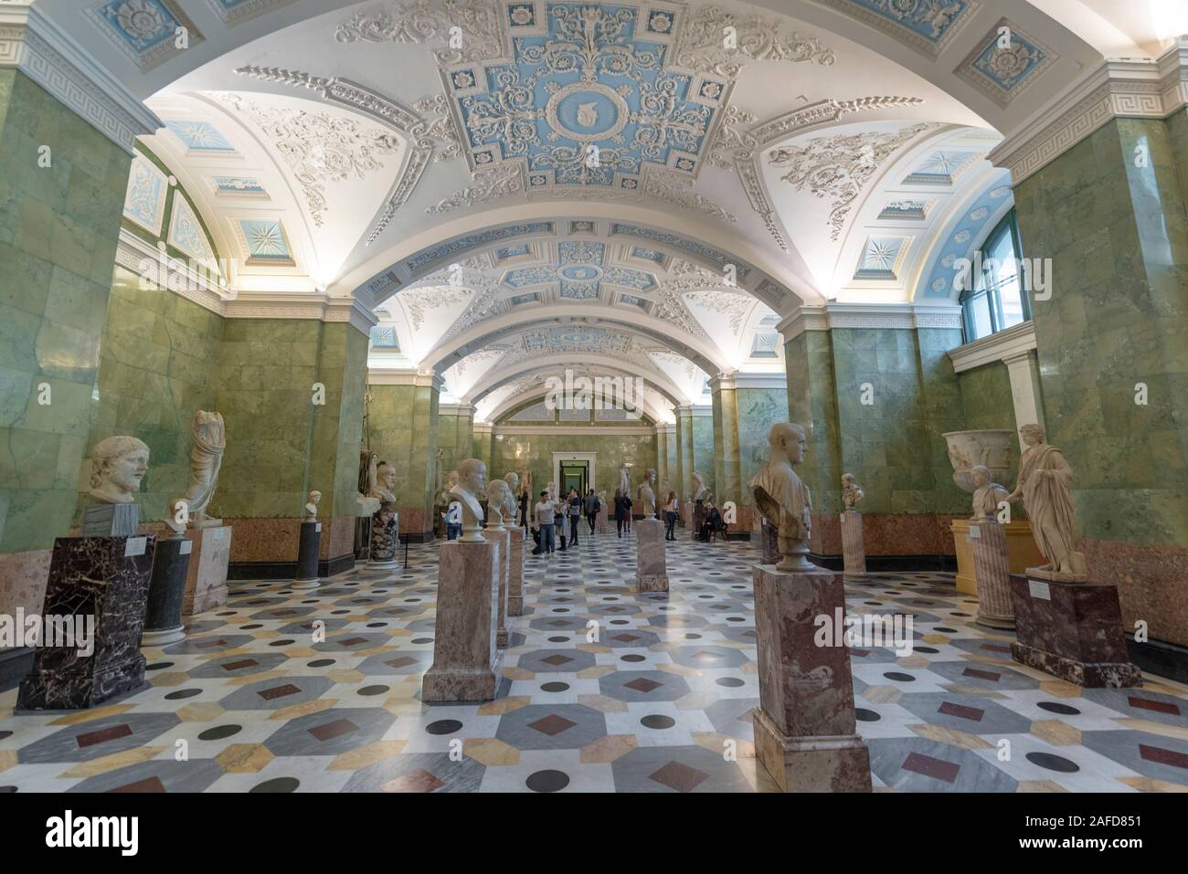Inside Interior Of The Hermitage Russian State Museum Amazing