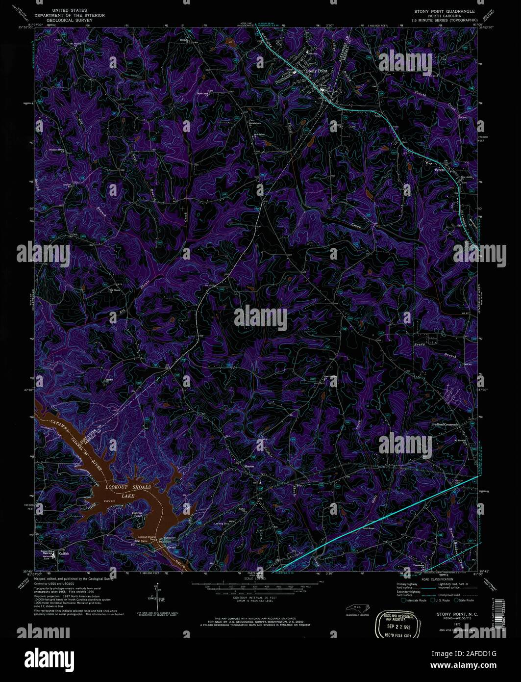 Stony point map hires stock photography and images Alamy