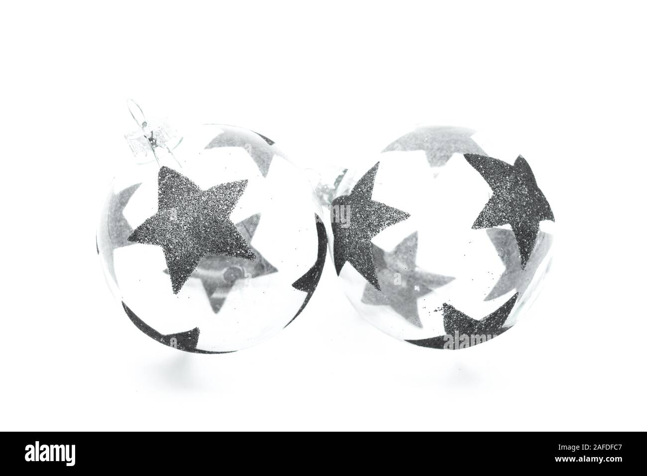 christmas ball tree decoration isolated on white background Stock Photo ...