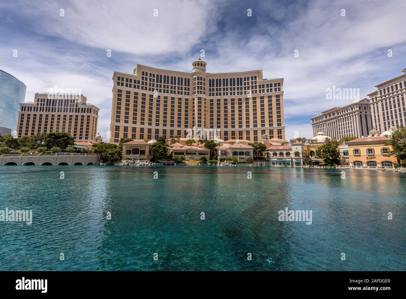The Bellagio Las Vegas Stock Photo