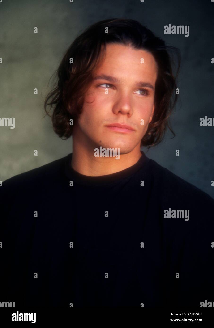 Los Angeles, California, USA 2nd April 1995 (Exclusive) Actor Dylan Bruno poses at a photo shoot on April 2, 1995 in Los Angeles, California, USA. Photo by Barry King/Alamy Stock Photo Stock Photo