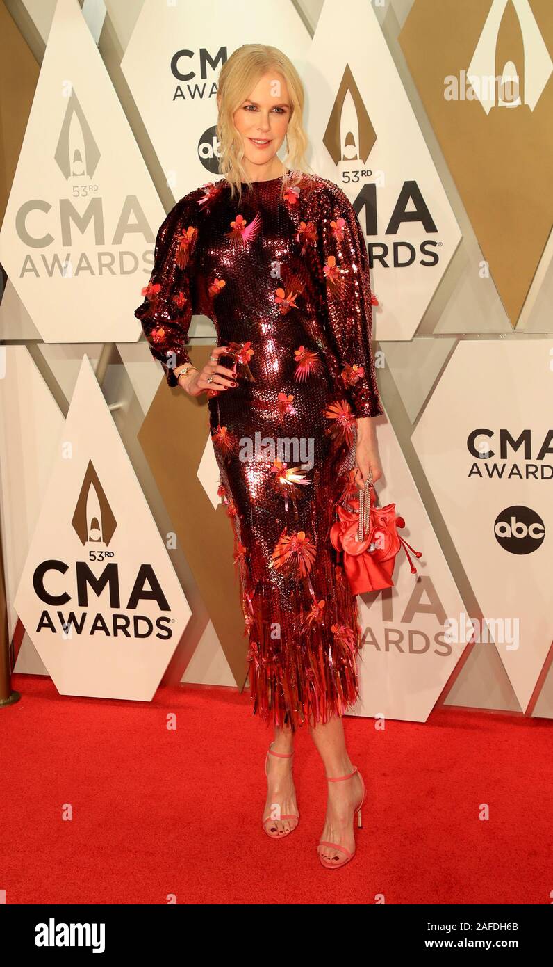 CMA Awards 2019 Arrivals at Music City Center Nashville, TN Featuring