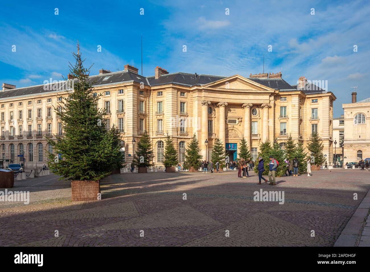 Paris, France - 18.01.2019: Pantheon-Sorbonne University , Also Known ...