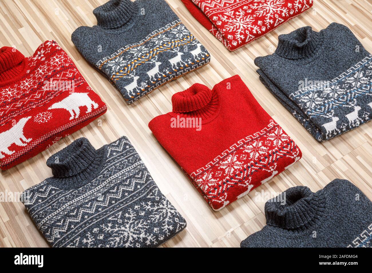 Folded turtleneck sweaters hi-res stock photography and images - Alamy