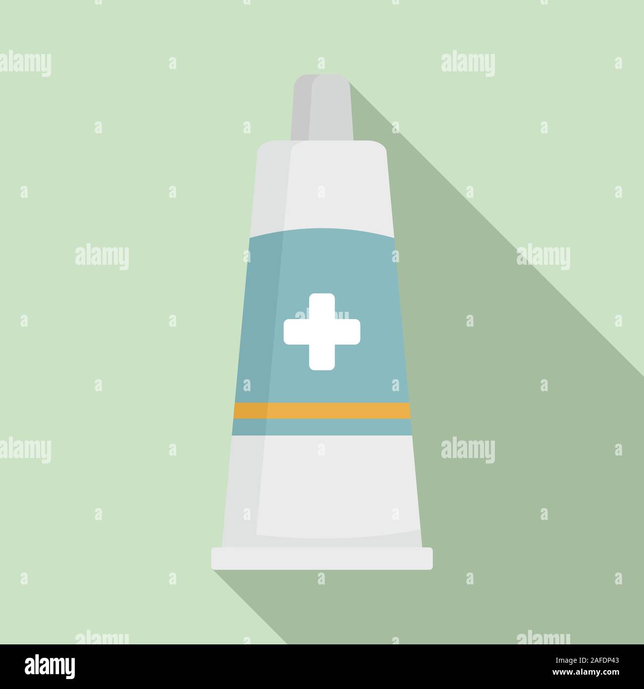 Medical tube icon. Flat illustration of medical tube vector icon for ...