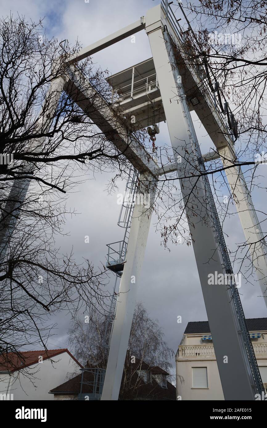 étude d'une pièce en métal Stock Photo