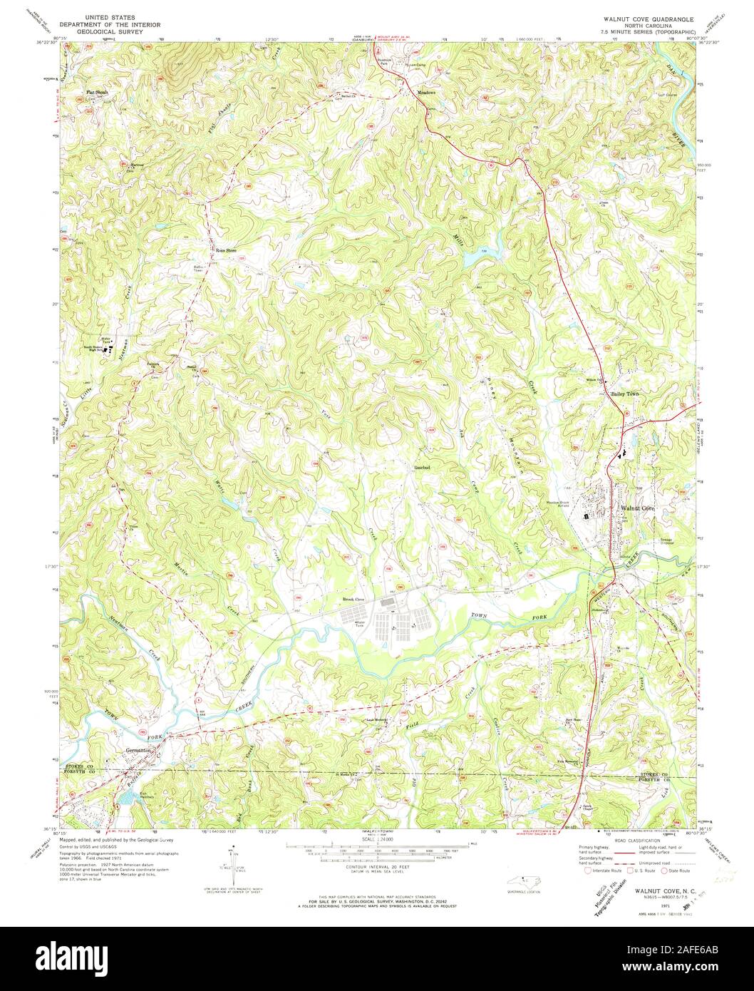 Map of north cove Cut Out Stock Images & Pictures Alamy