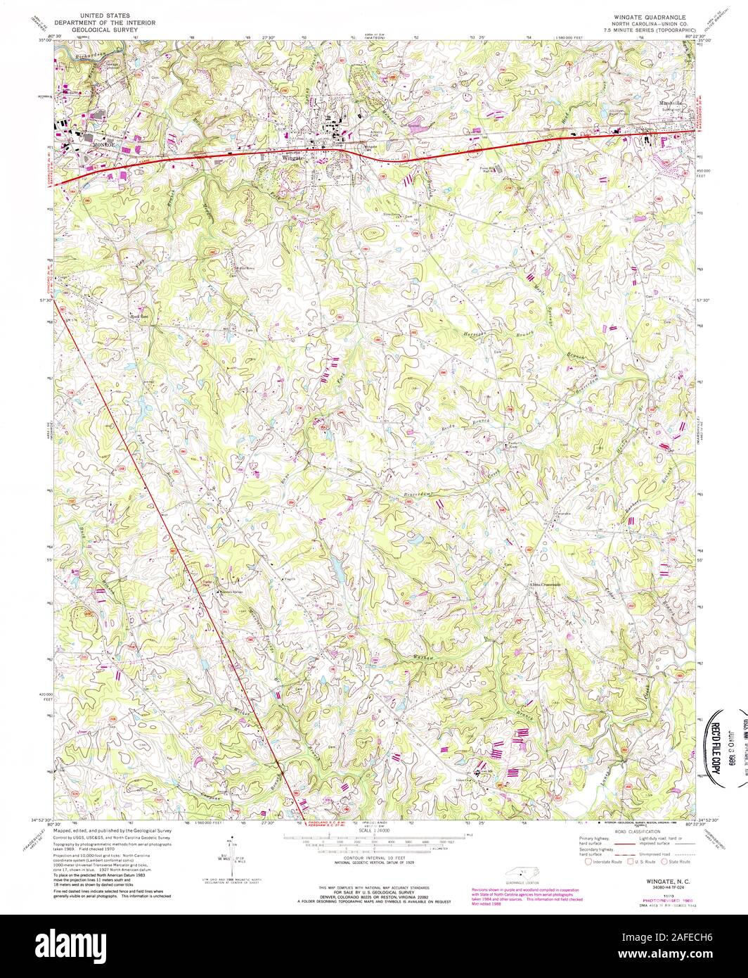 Wingate map Cut Out Stock Images & Pictures Alamy